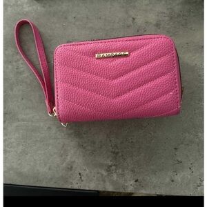 Ladies Hot Pink Wristlet